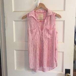 Conversations Anthropologie Sleeveless Top Size XS